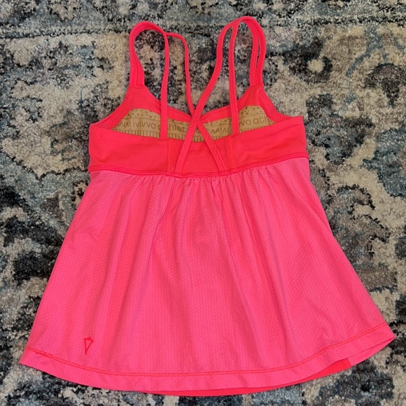 LULULEMON ivivva girls dance tank bright passion pink AND soft PINK - Picture 4 of 7